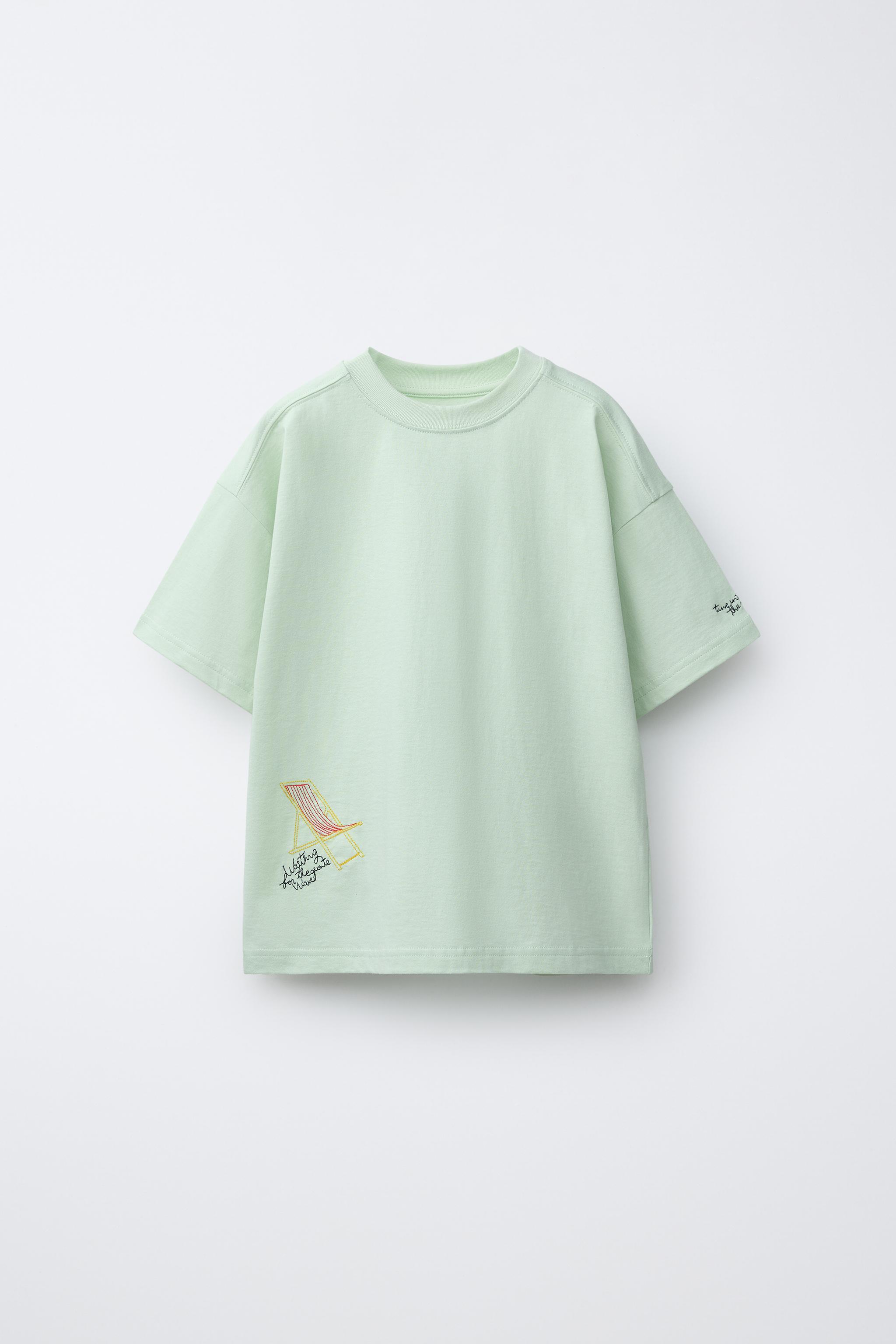 EMBROIDERED T-SHIRT
